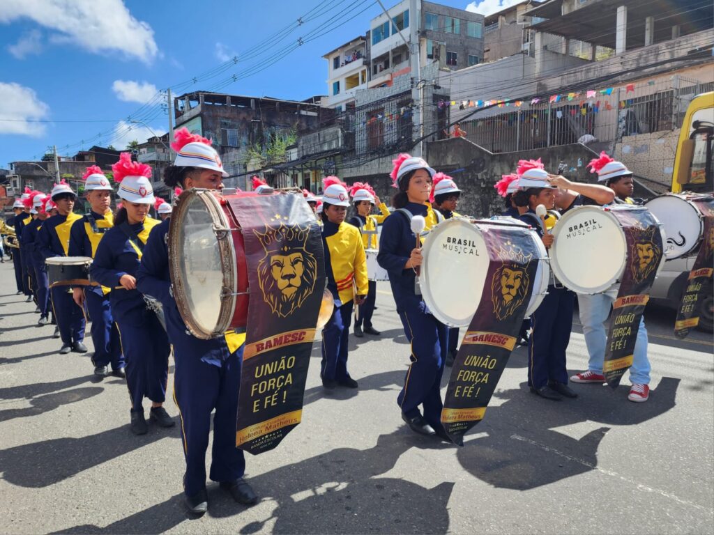 Fanfarras escolares intensificam ensaios para o Desfile de 7 de setembro
