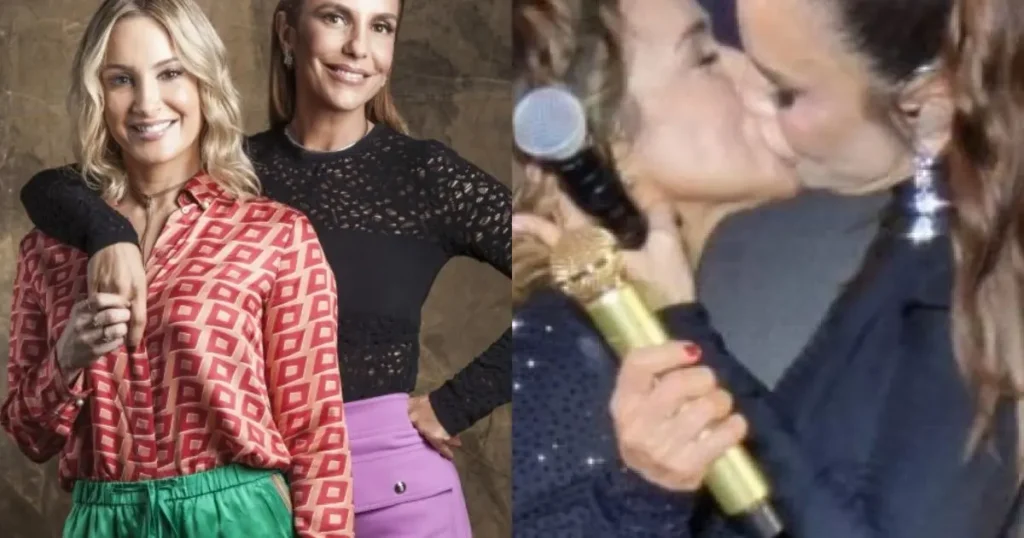 “Temos que ser o que a gente é”, diz Claudia Leite ao dispensar beijo em Ivete Sangalo e Daniela Mercury