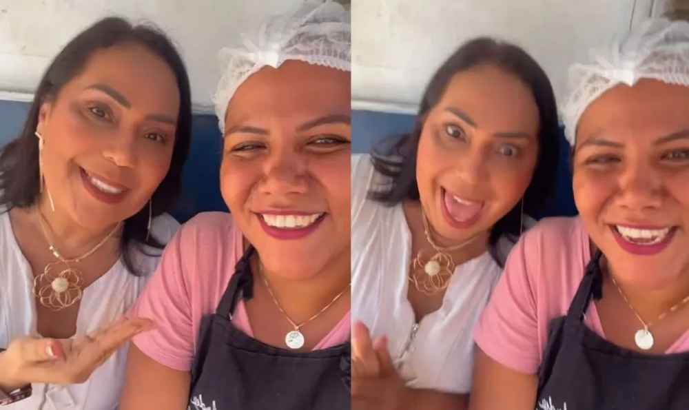 ENCONTRO ALTO ASTRAL! Mãe de Gil do Vigor visita esposa de Davi em Salvador