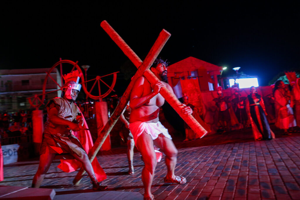 Encenação da Paixão de Cristo em Lauro de Freitas será neste sábado (23) e domingo (24)